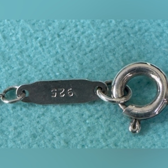 Tiffany & Co. Double Heart Chain Necklace or Choker 16” - Picture 7 of 7